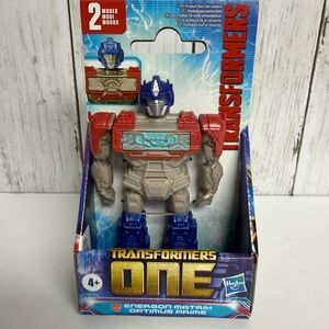 Transformers One Energon Matrix Optimus Prime 4.5” Tall Action Figure Toy NWT